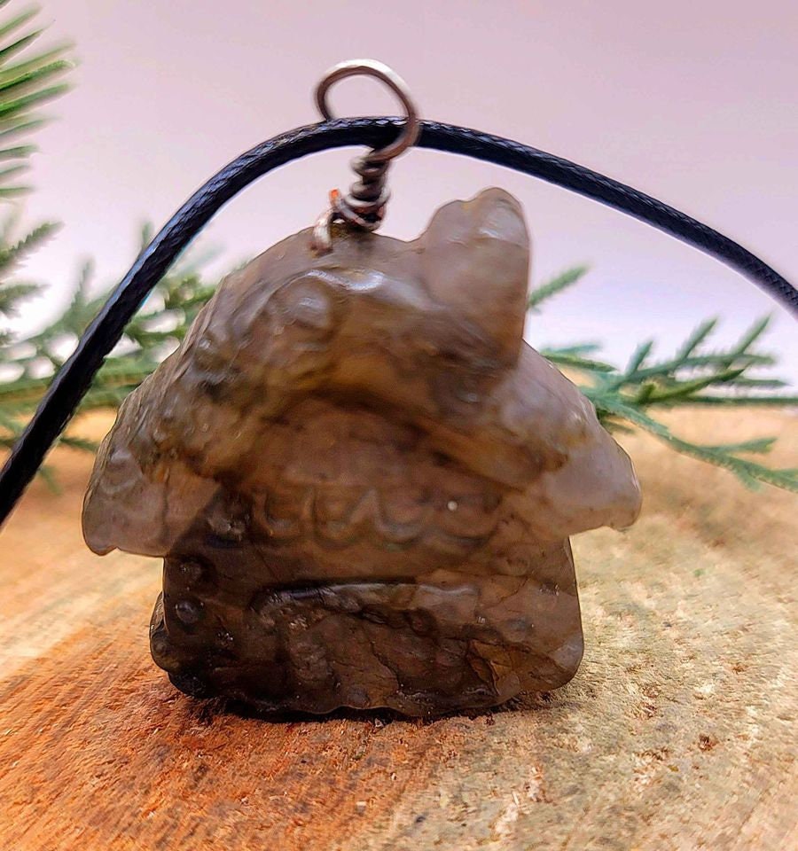 Beautiful Nature Labradorite Strong Flash Cottage Farmhouse Pendant Necklace