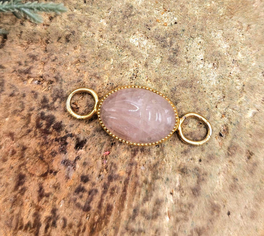 Stone hand-carved scarab beetle hand-braided bracelet size reference — My Aura Gemstones