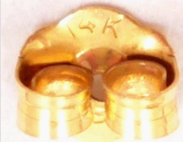 14k Gold Cherub Ear Stud