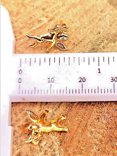 14k Gold Cherub Ear Stud