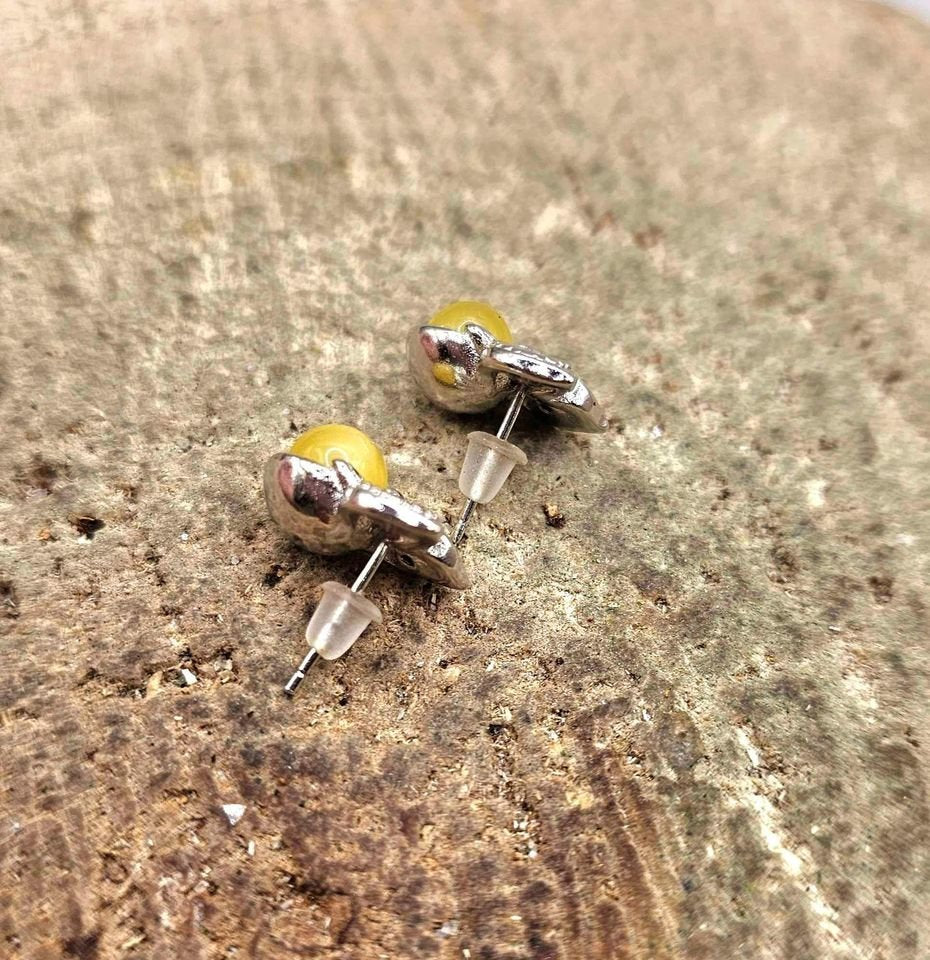 Collection Of Beautiful Nature Stone 925 Earstud