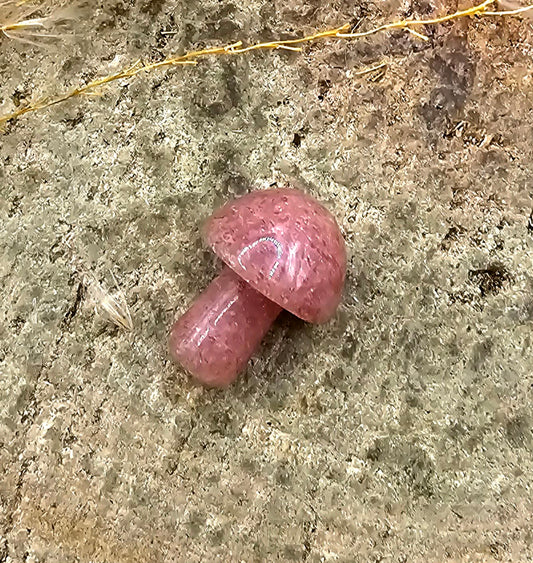 Crystal stone mushroom crystal decor figures size reference — My Aura Gemstones