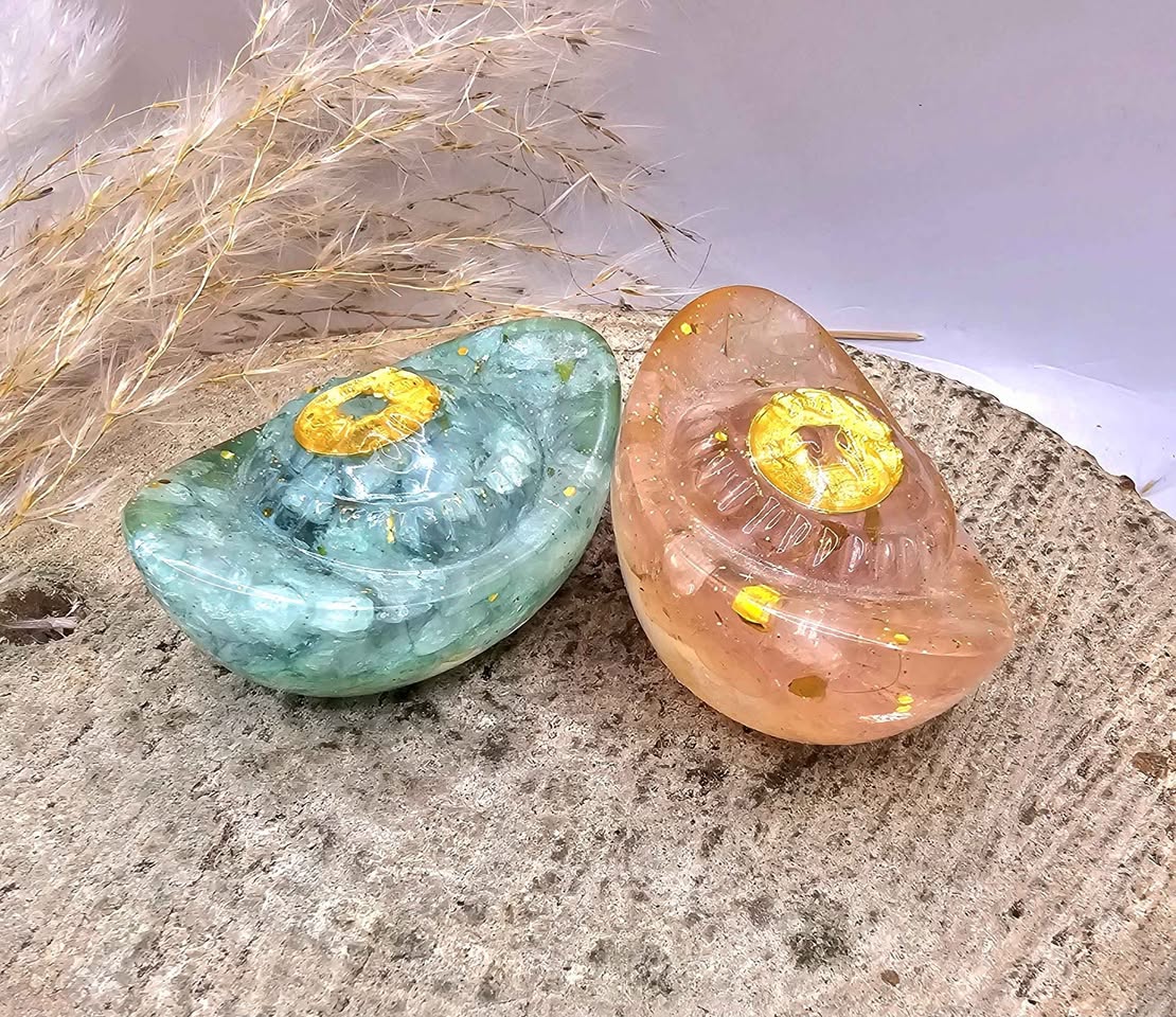 Feng Shui Treasure Bowl Filled With Gold(Yuanbao)Decor