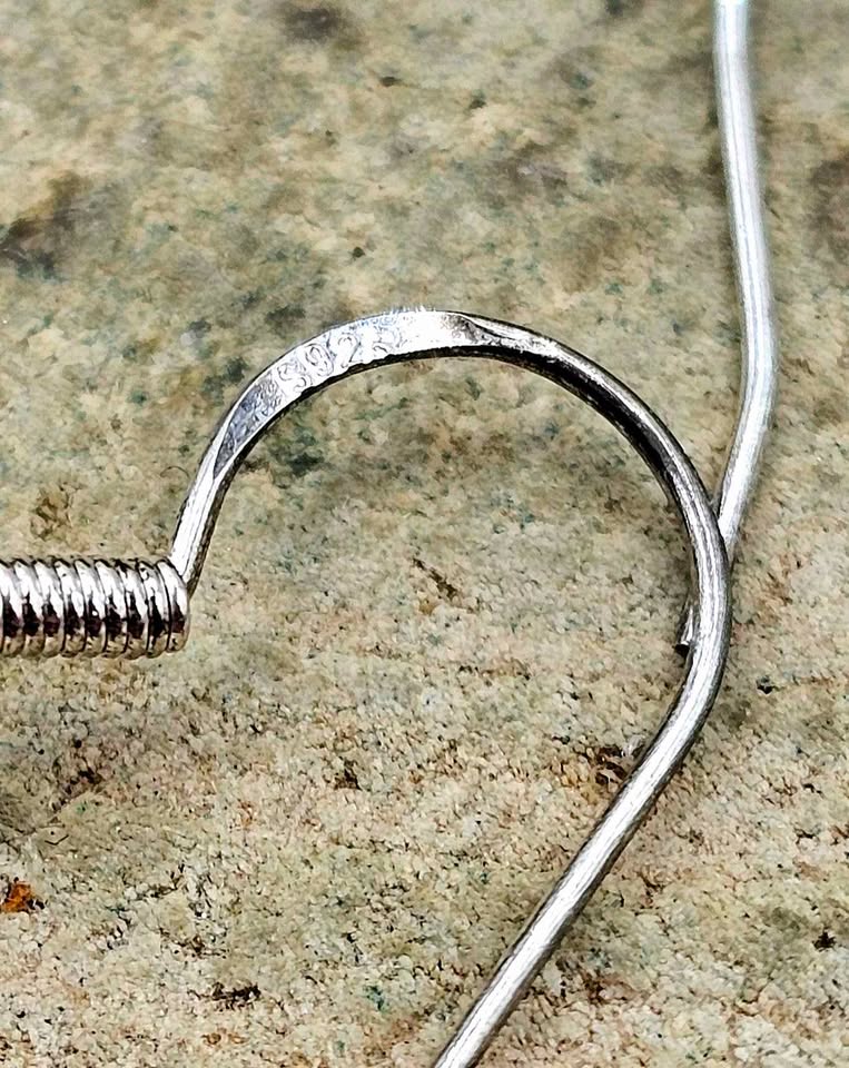 Nature Rose Quartz Sterling Silver Dangle Earring