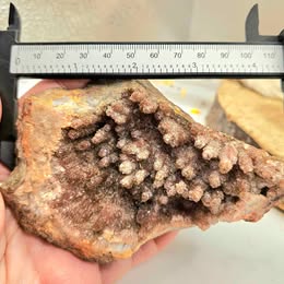 Nature Stalactites Druzy Quartz Cluster Specimen