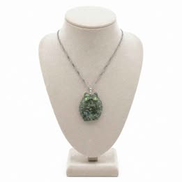 Labradorite Totoro Pendant Necklace-My Aura Gemstones