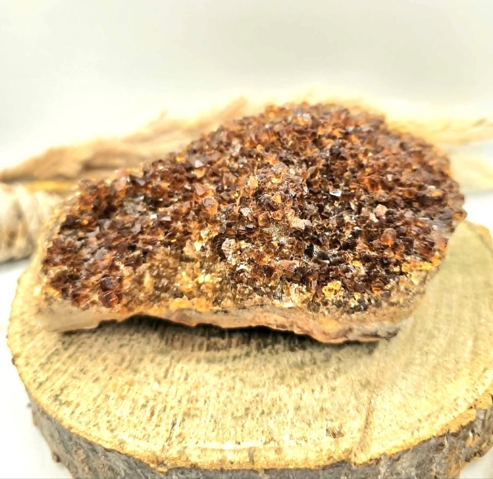 Heated Honey Amethyst Cluster-My Aura Gemstones

