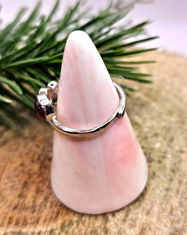 Beautiful Mixed Tourmaline Adjustable Sparking Adjustable Ring