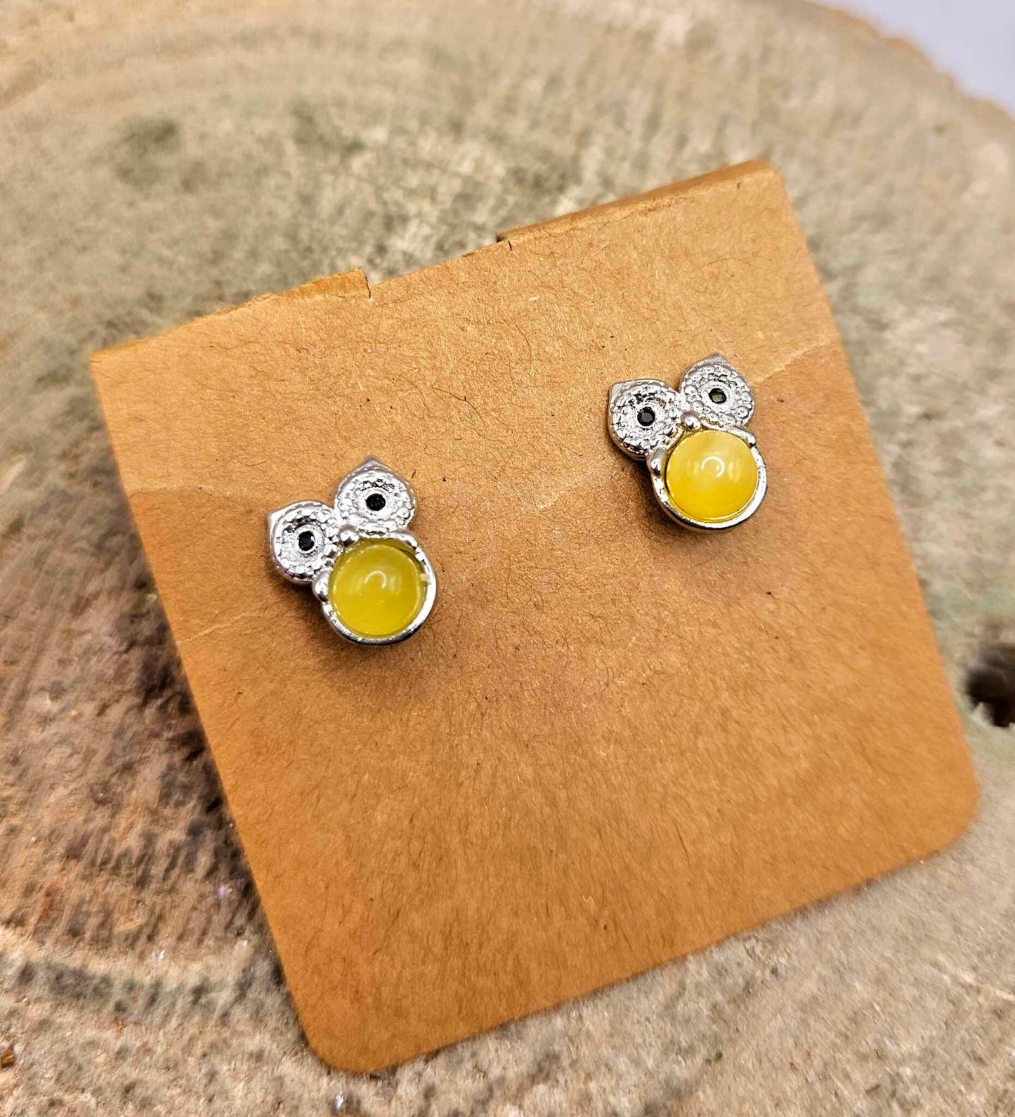 Collection Of Beautiful Nature Stone 925 Earstud